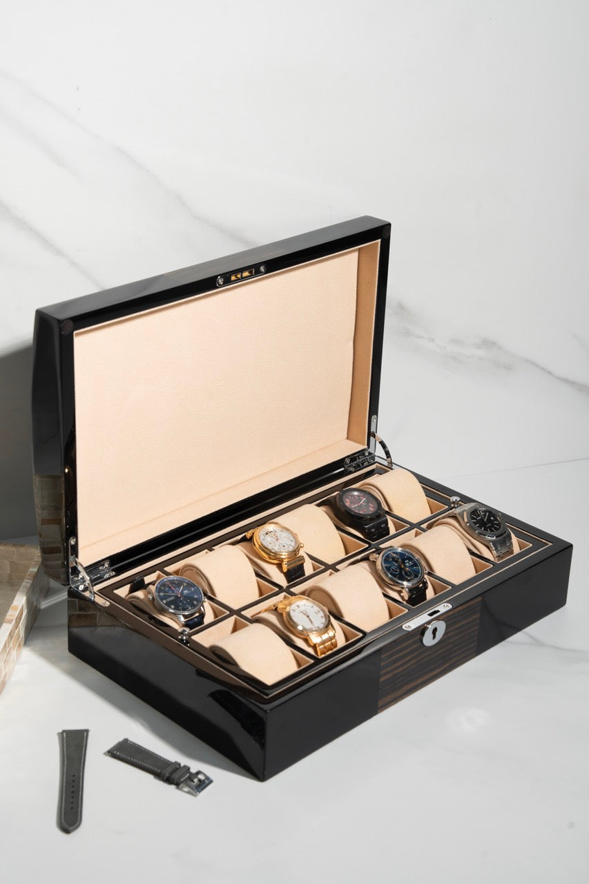 Will large watches (44–50 mm) fit inside a watch box?