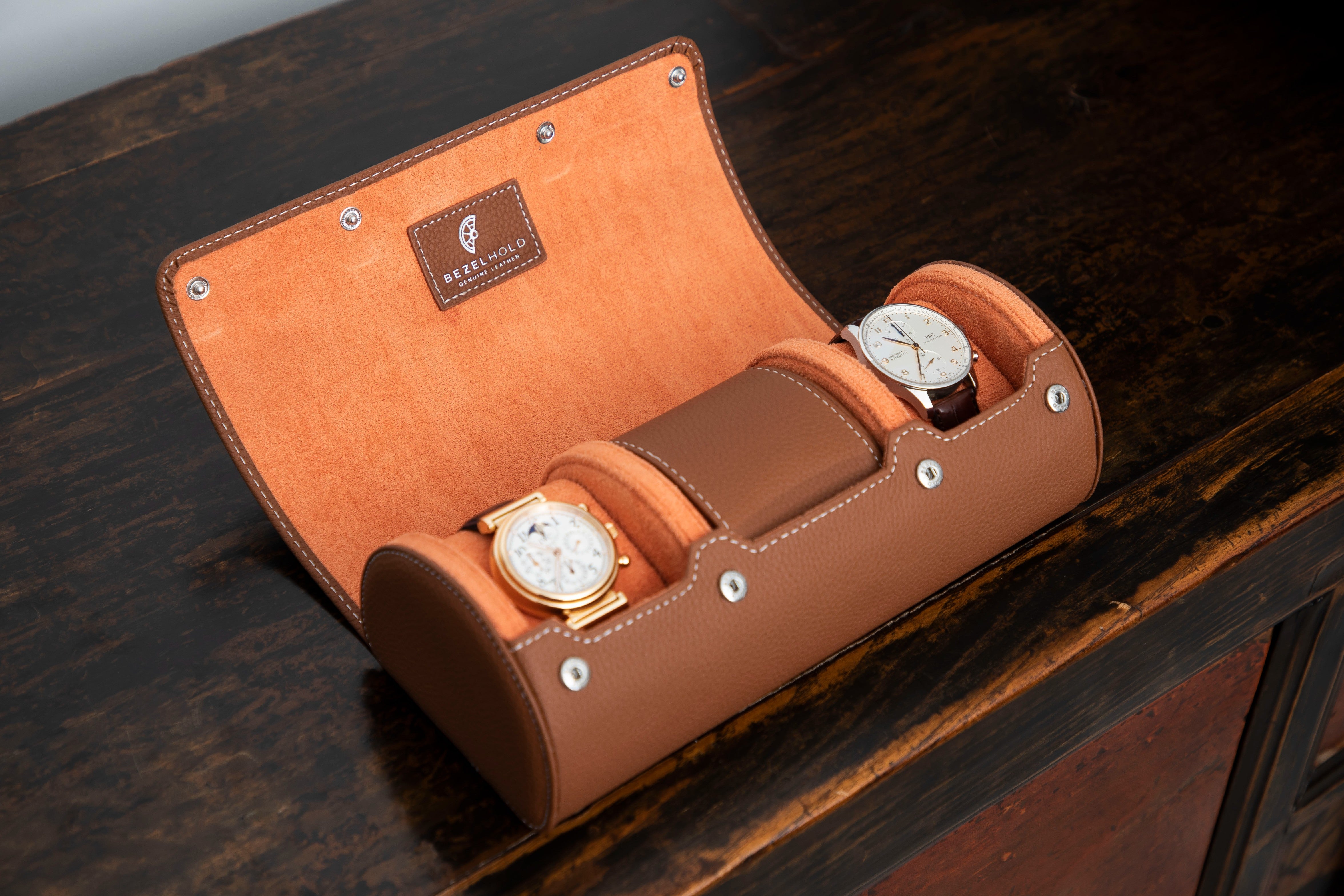 The Capsule (Tan/Salmon)