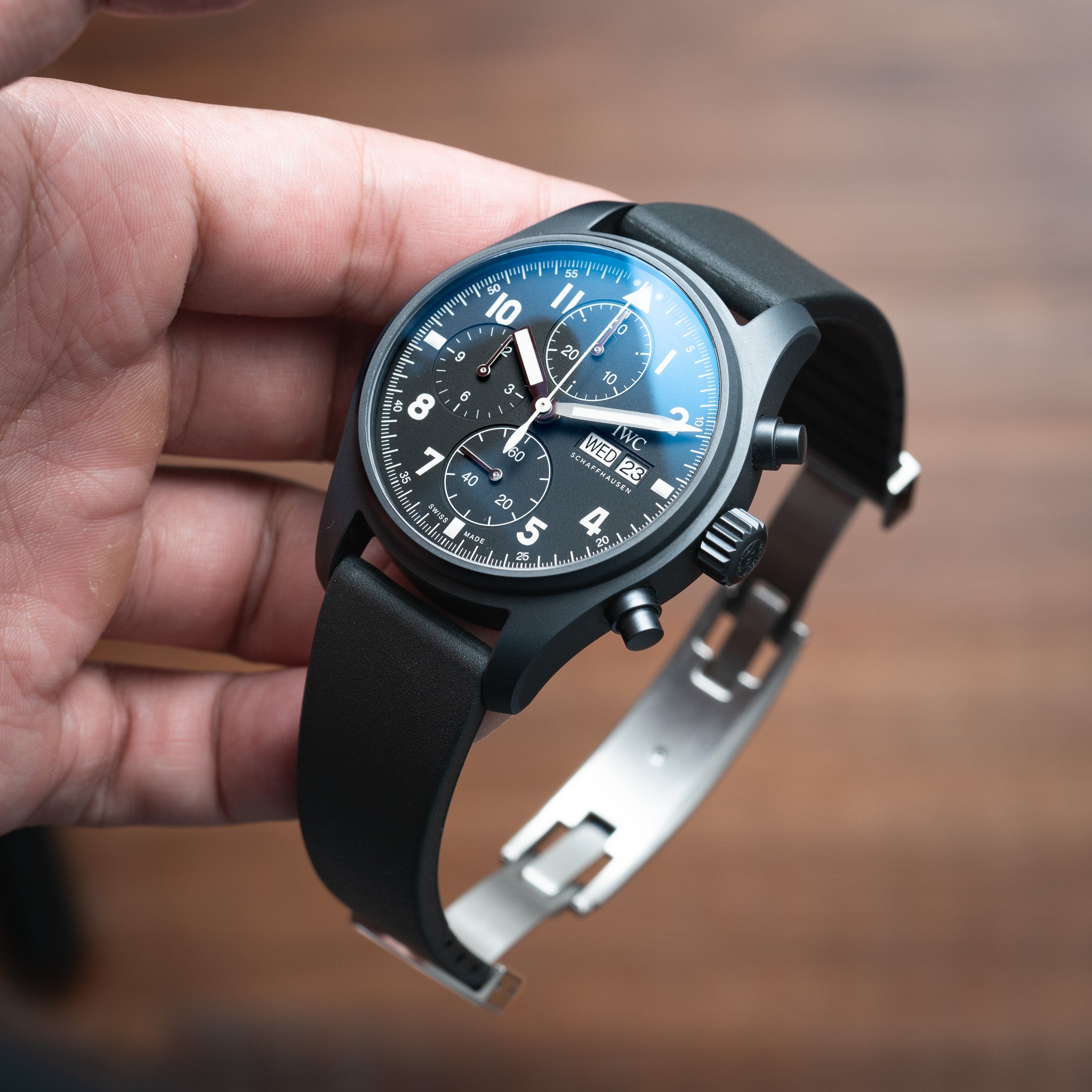 Rubber CTS Strap Black by Delugs