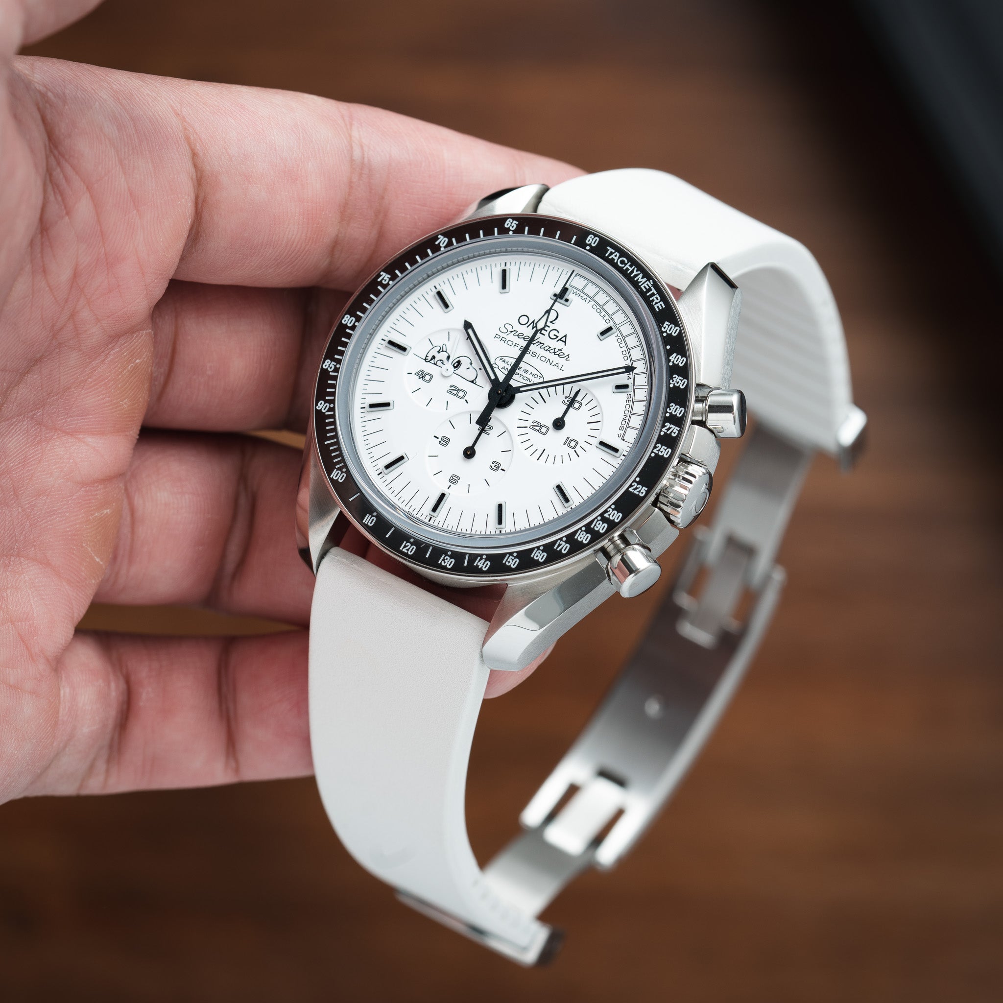 Rubber CTS Strap White by Delugs