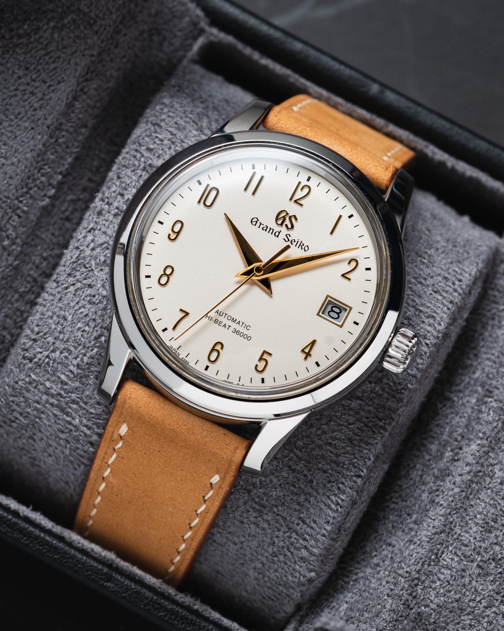 Nubuck Slim Strap Natural by Delugs