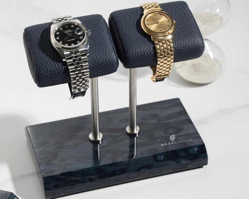 The Duet (Ultramarine Burl)