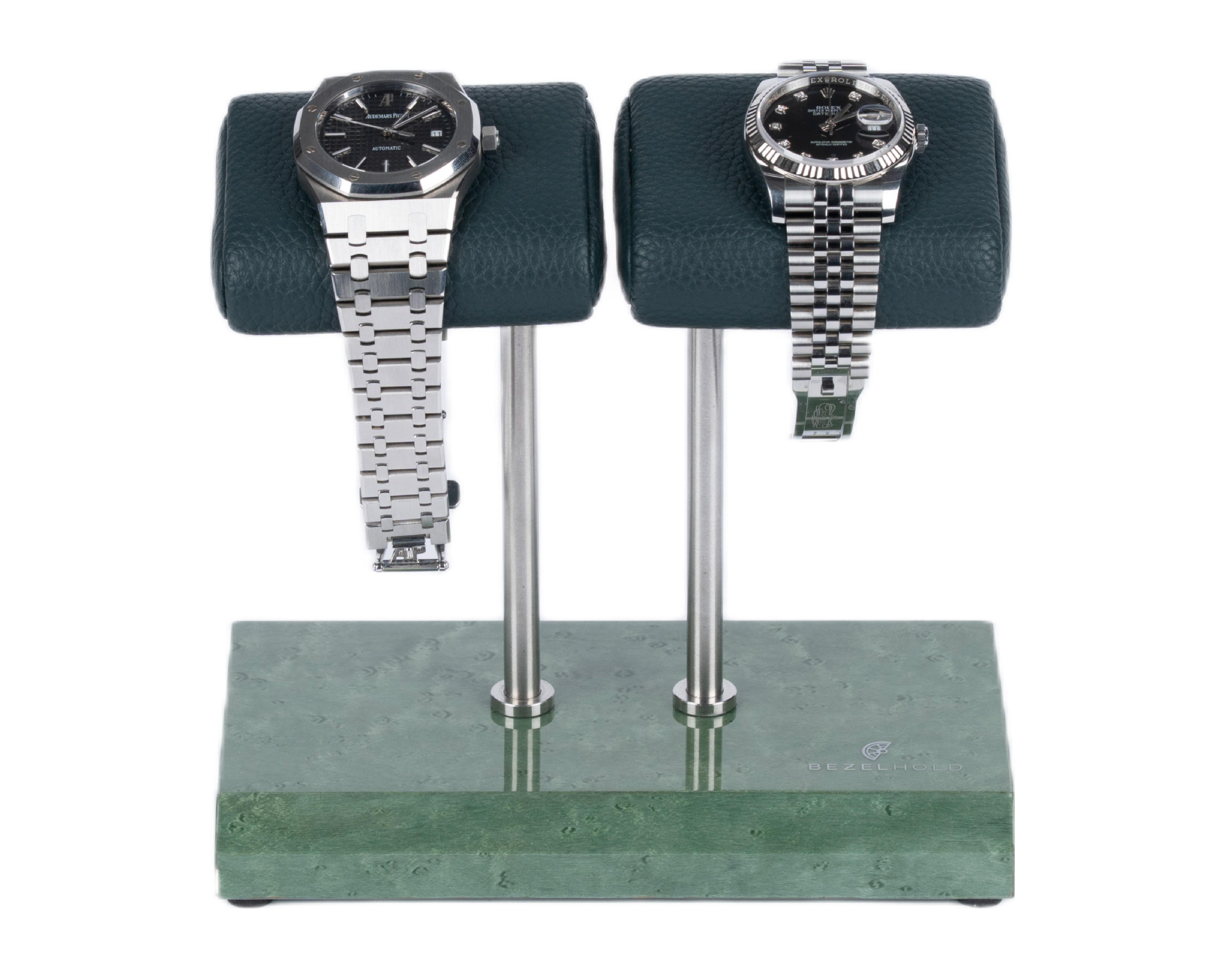 The Duet (Emerald Burl)