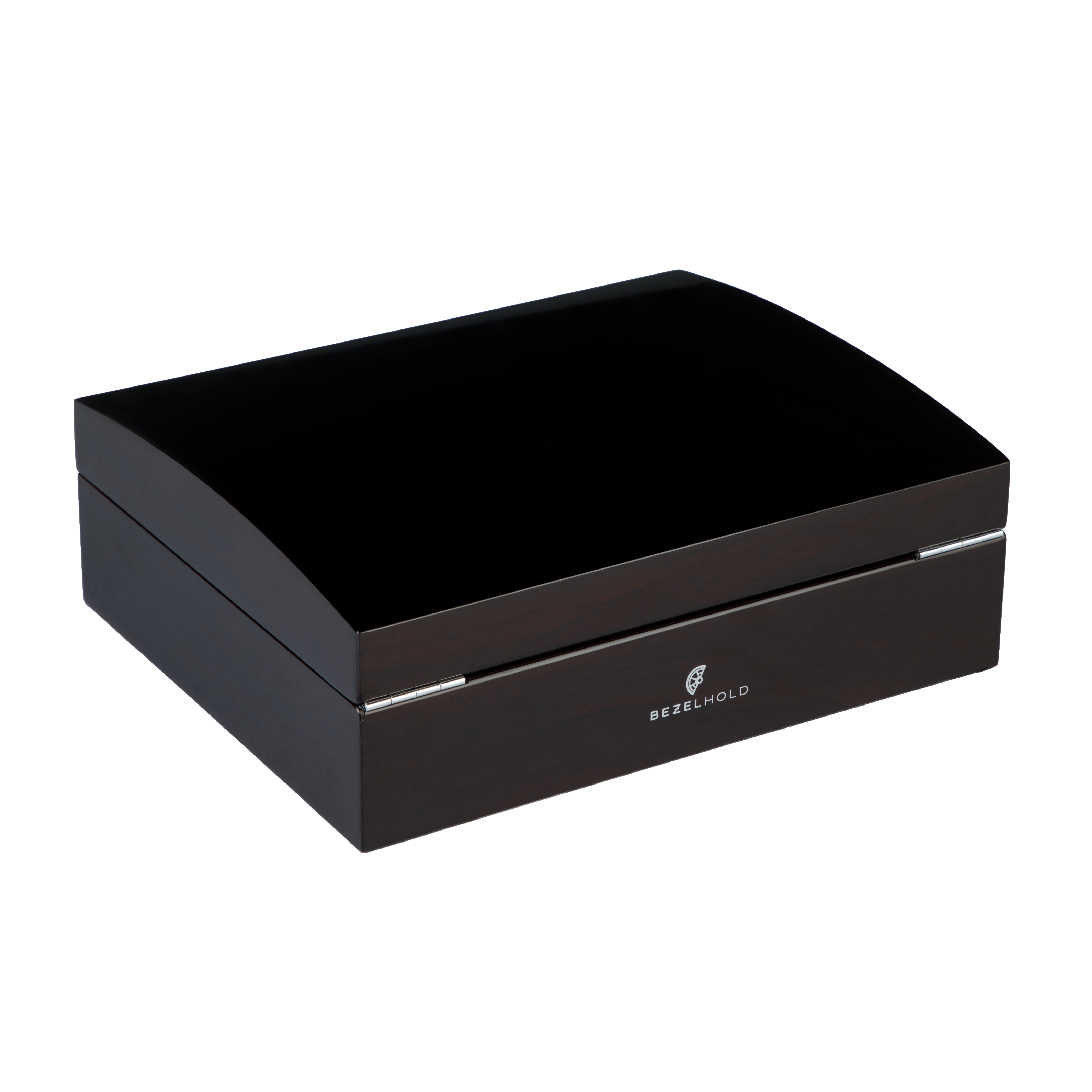 A solid wood watch box for watch collectors. Fits eight watches.
