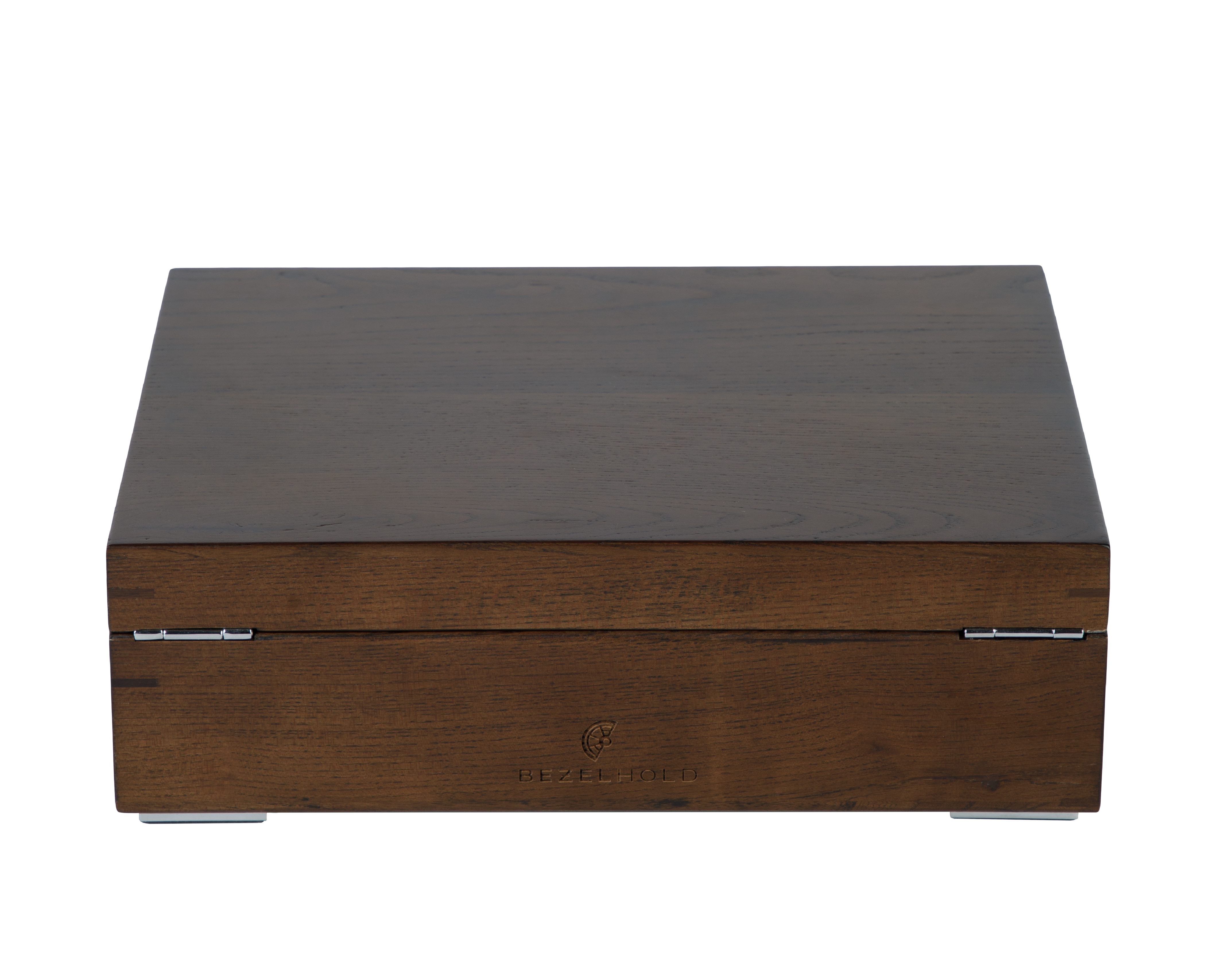 A luxury Black-Walnut Solid Wood Watch Box. Holds ten watches.