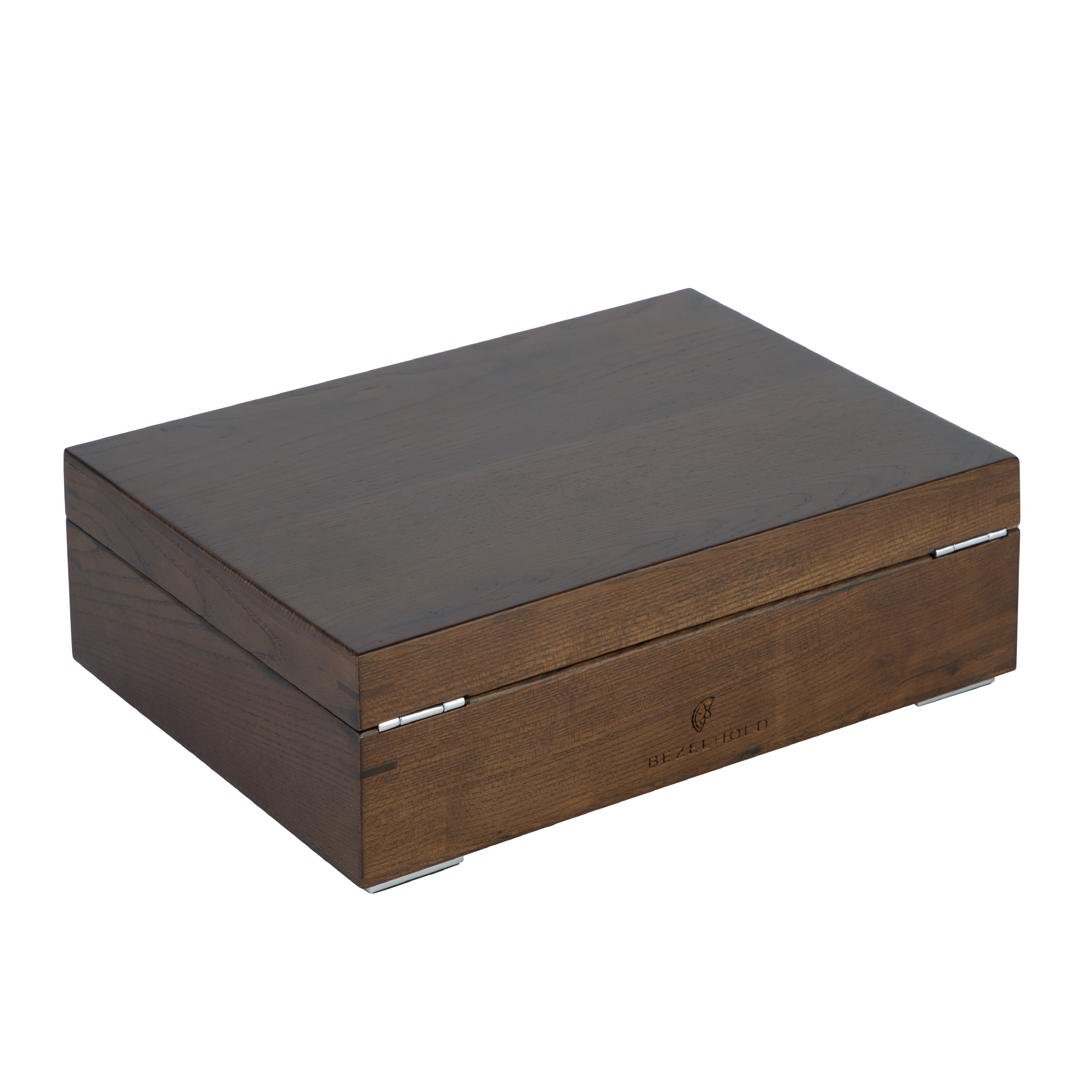 A luxury Black-Walnut Solid Wood Watch Box. Holds ten watches.