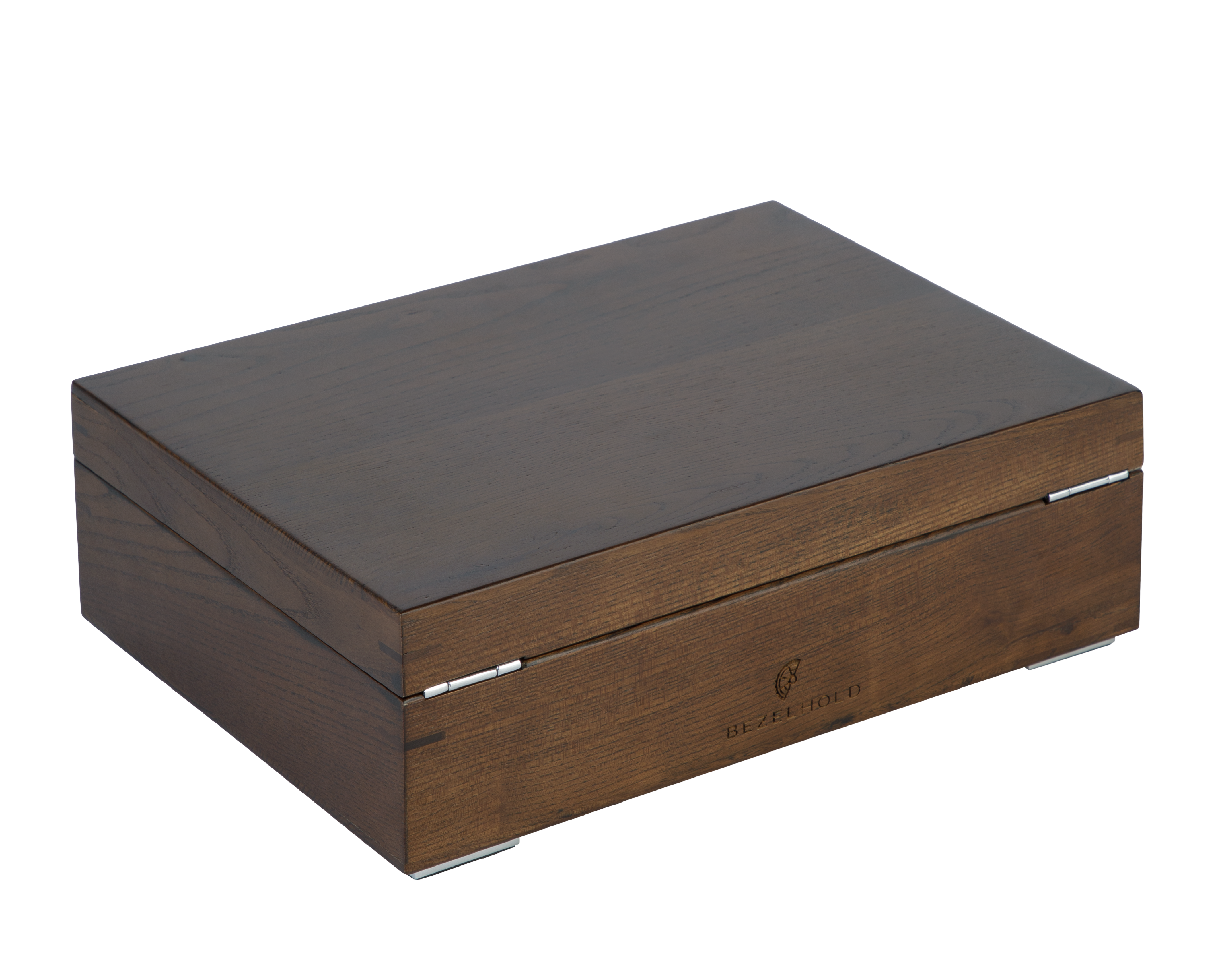 A luxury Black-Walnut Solid Wood Watch Box. Holds ten watches.