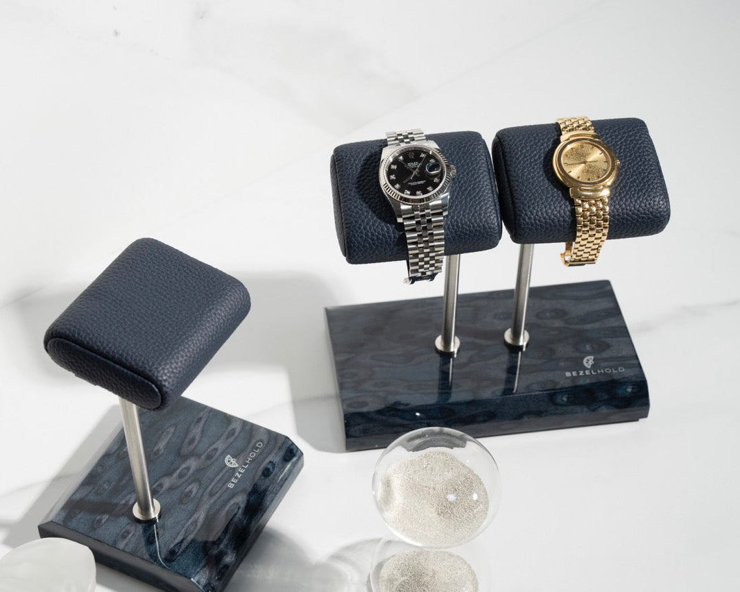 The Duet (Ultramarine Burl)