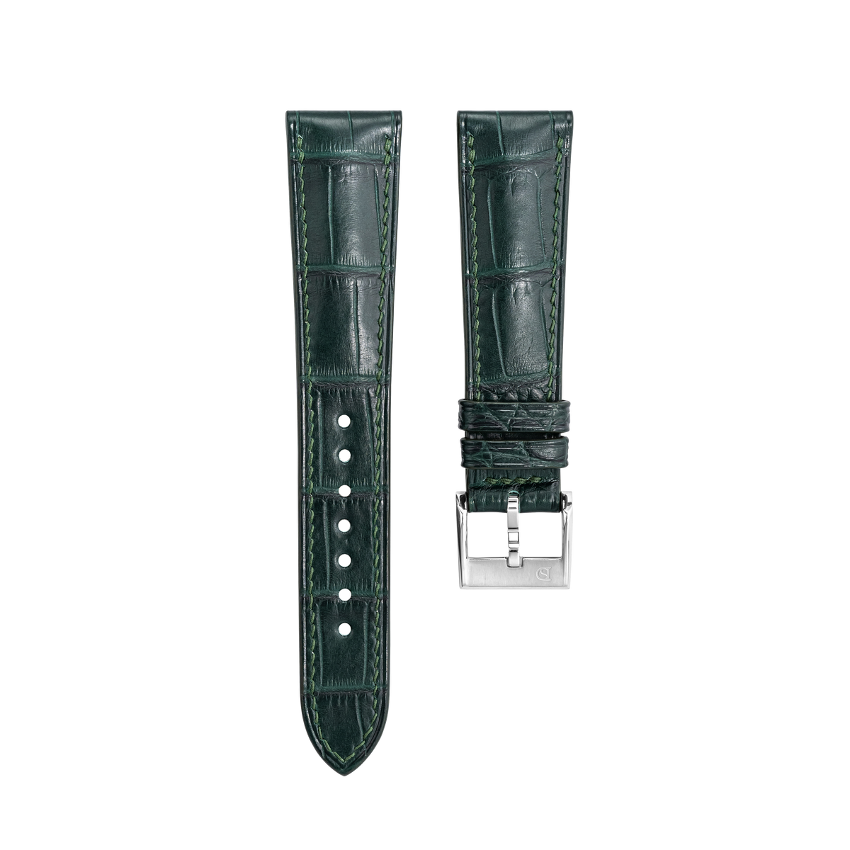 Alligator Signature Strap Matte Boreal Green by Delugs