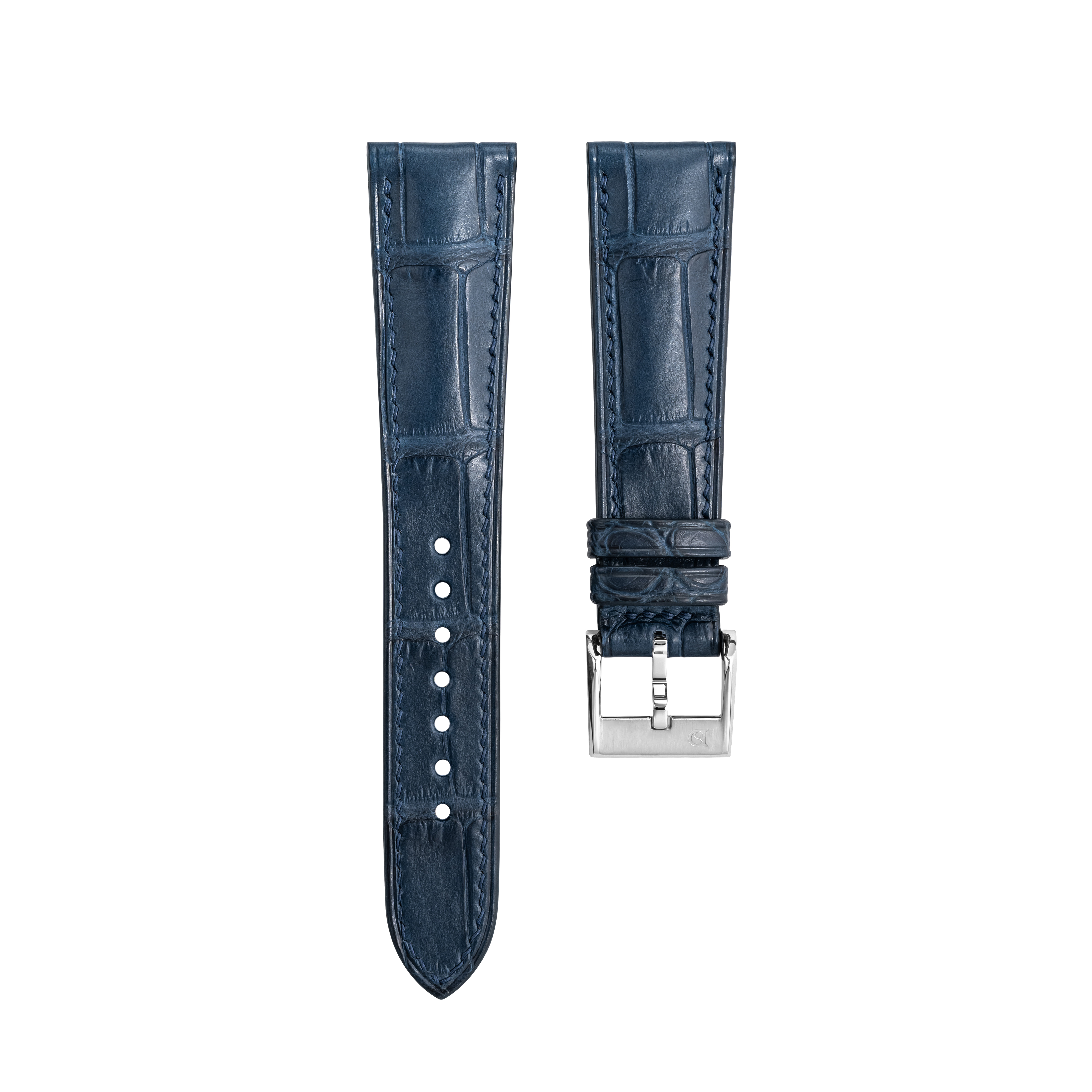 Alligator Signature Strap Matte Navy by Delugs
