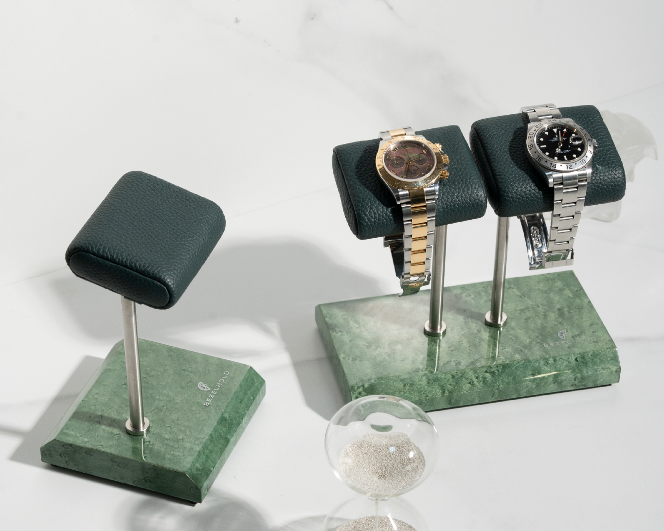 The Duet (Emerald Burl)